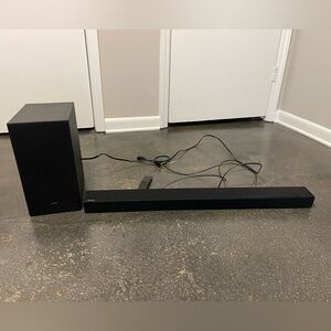 Samsung 2.1 Channel Soundbar with Wireless Subwoofer and Remote